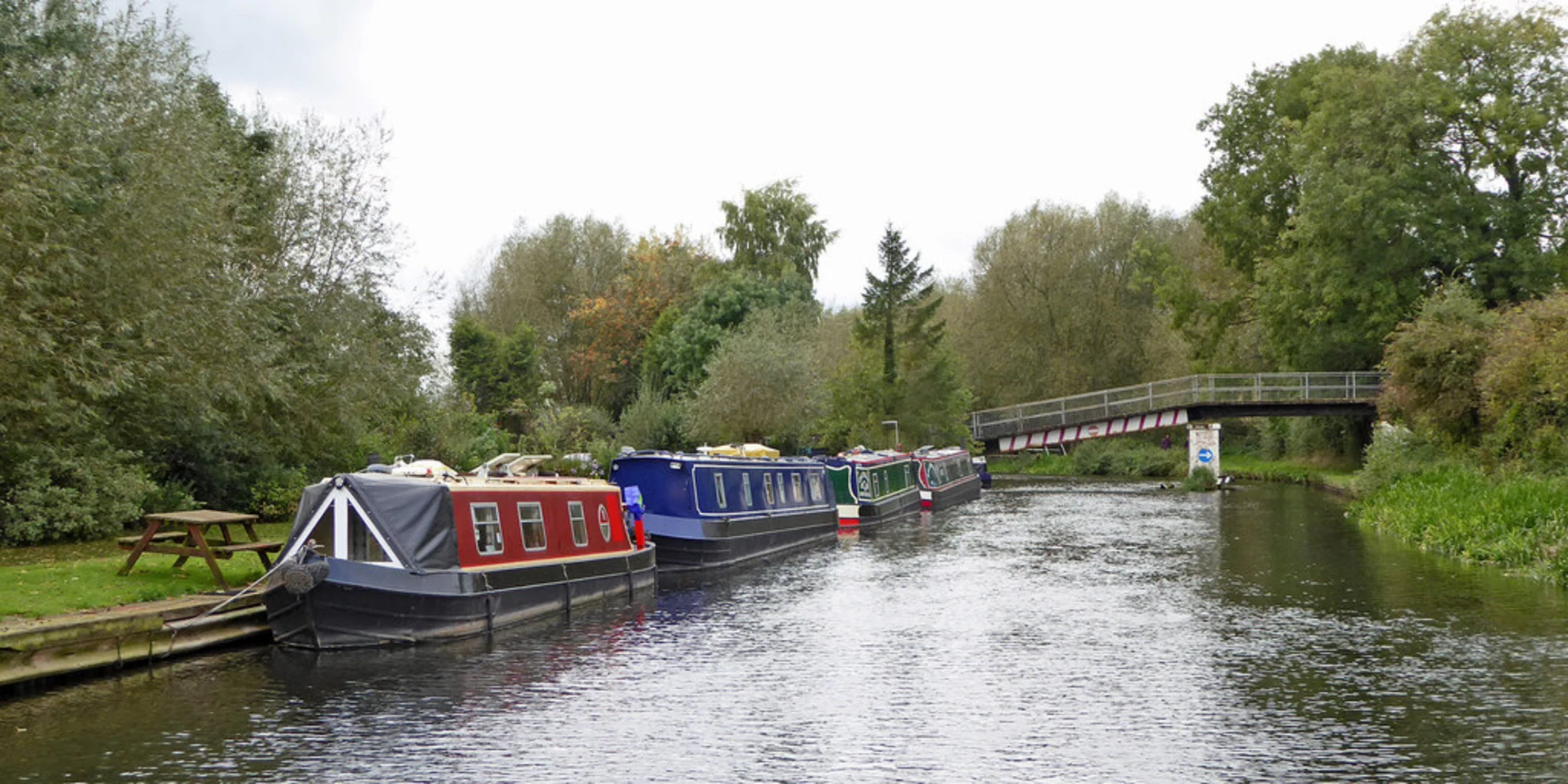 An image depicting the trail Alrewas and The National Memorial Arboretum Loop and its surrounding area.