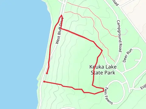 Keuka Lake State Park Loop