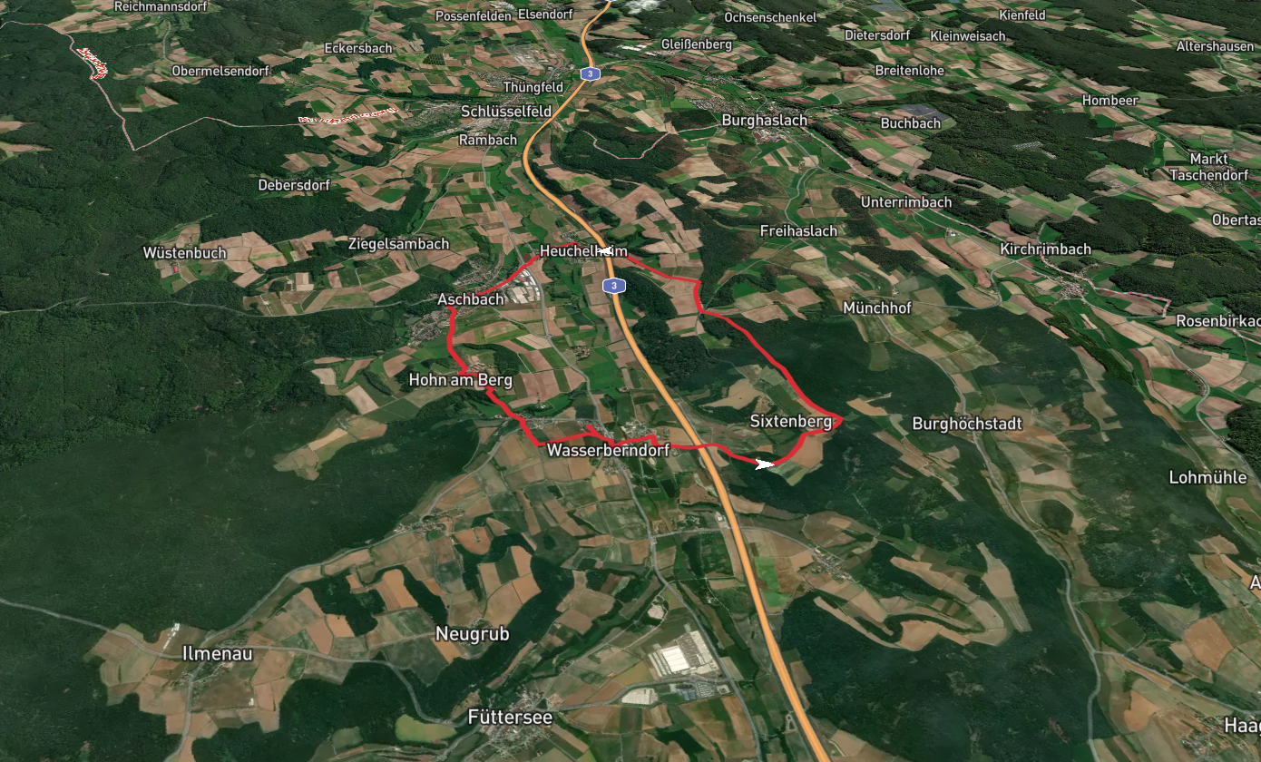 Rundweg Aschbach and Heuchelheim Loop