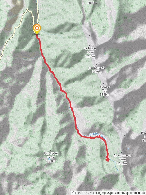Jarbidge River Trail - Short