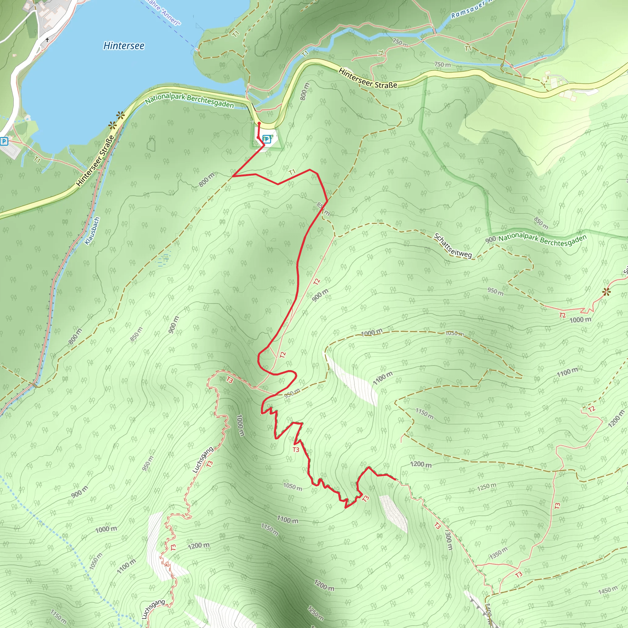 Eiskopf mobile static map