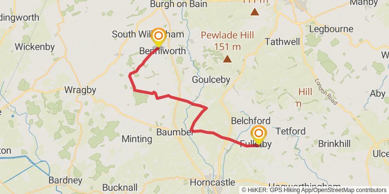 Lindsey Trail stage 3 Map