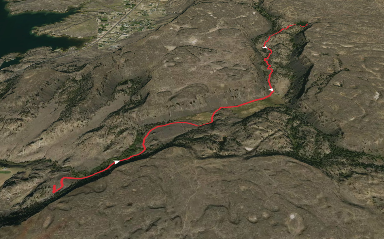 Northrup Lake Out and Back