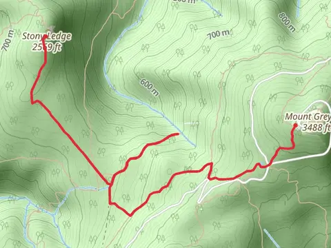 March Cataract and Stony Ledge Trail