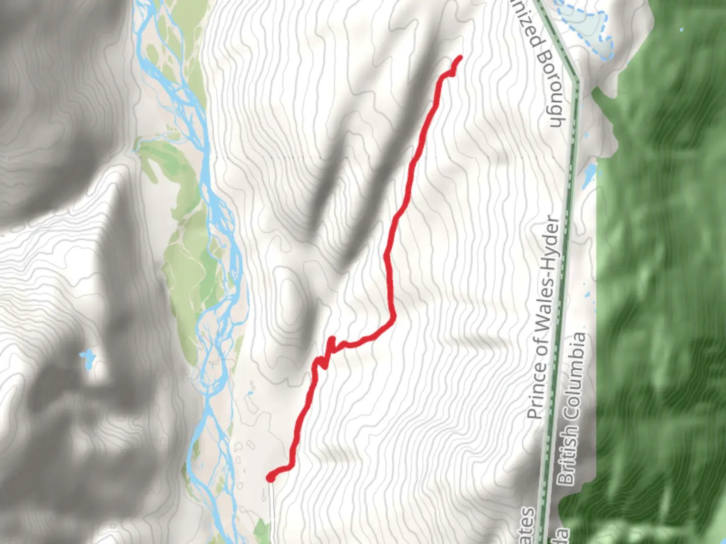 An image depicting the trail Mount Welker via Titan Trail and its surrounding area.
