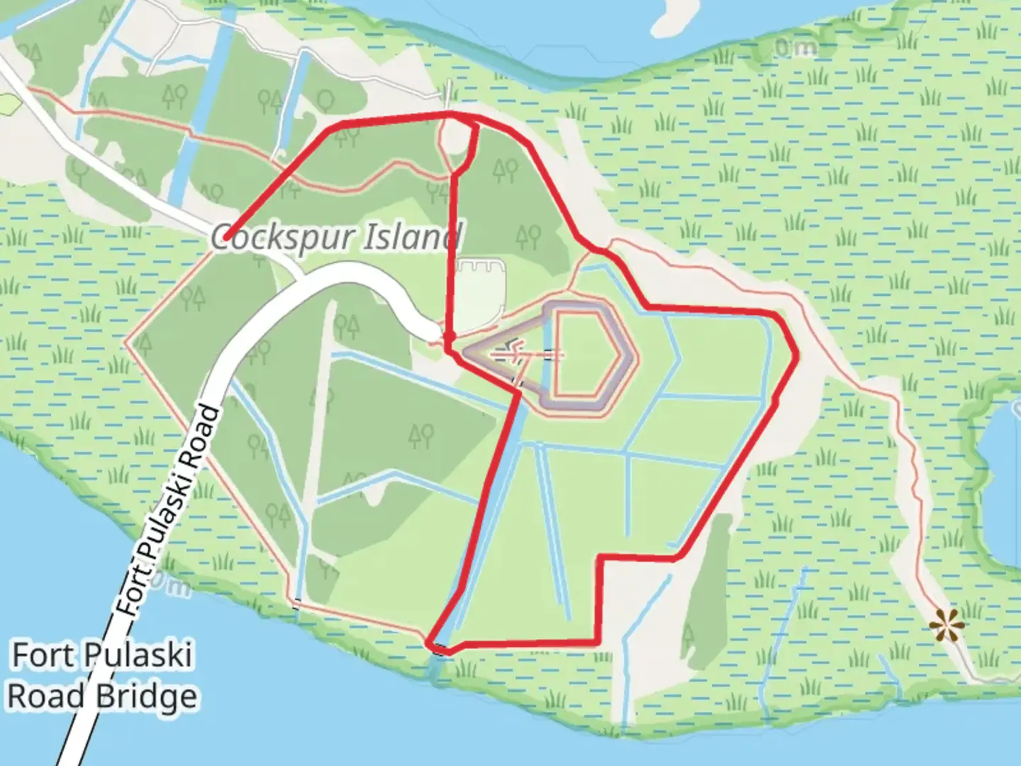 An image depicting the trail Historic Dike Short Loop Trail and its surrounding area.