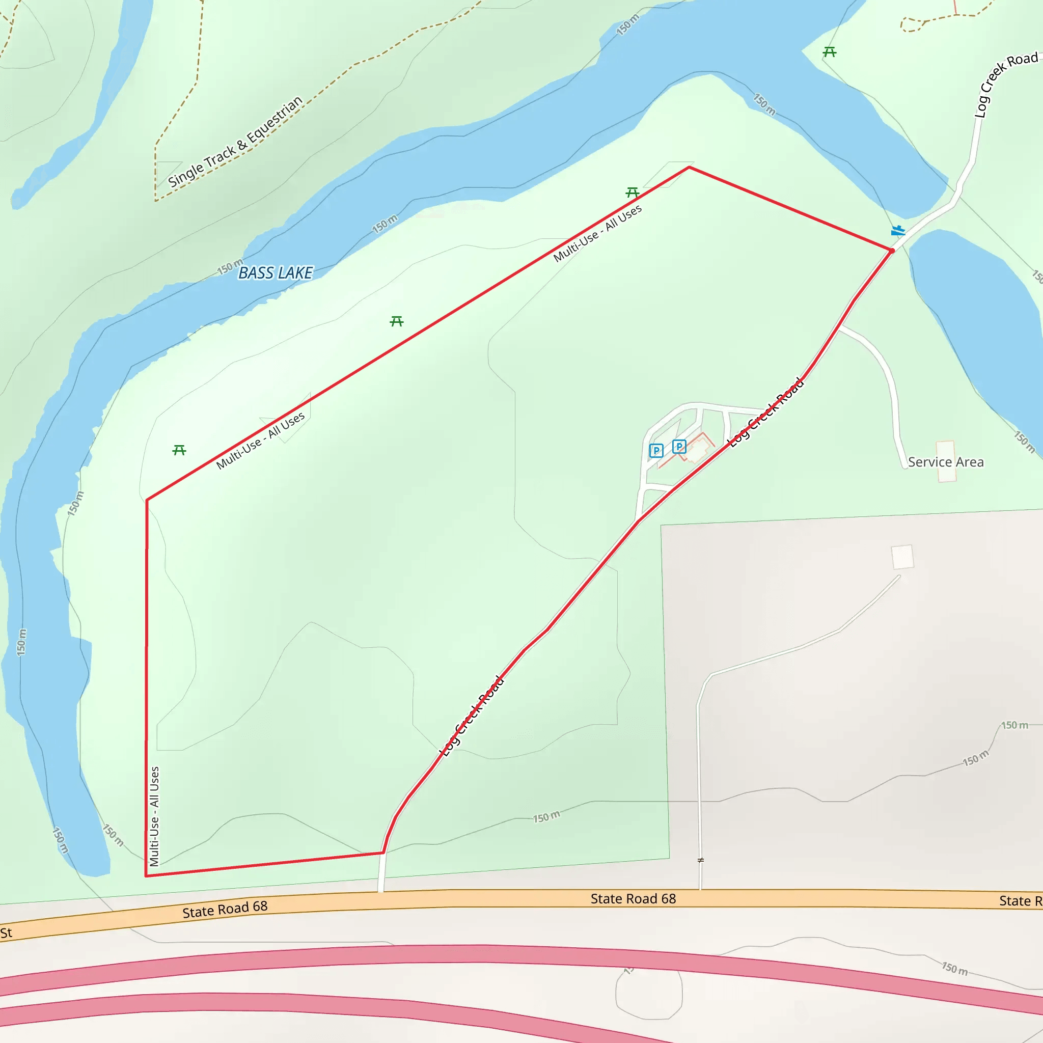 Multi-Use - All Uses Loop mobile static map