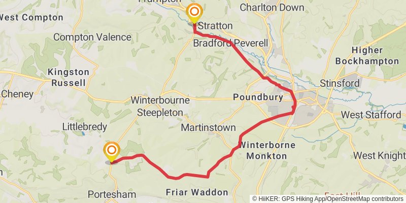 Celtic Way stage 39 Map