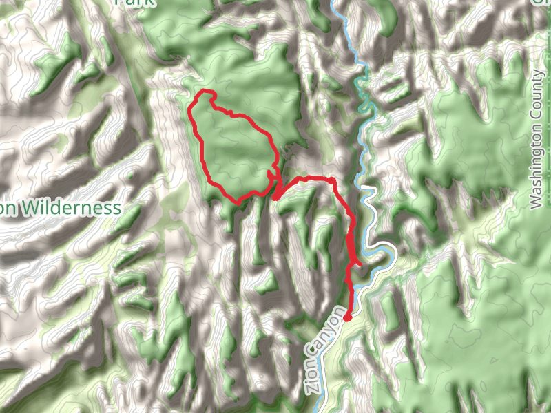 West Rim Trail and Telephone Canyon Loop