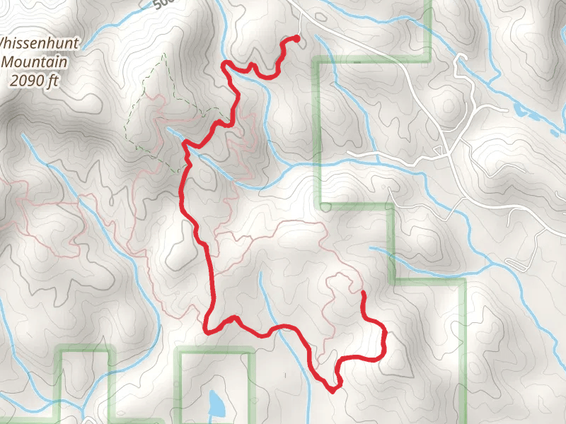 Sally Free, Clay Creek and Whoop-De-Dos Trail