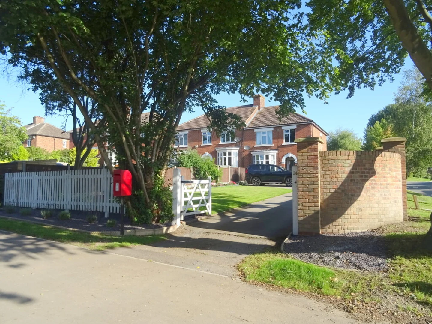 An image depicting the trail Horncastle - Langton and Thimbleby and its surrounding area.