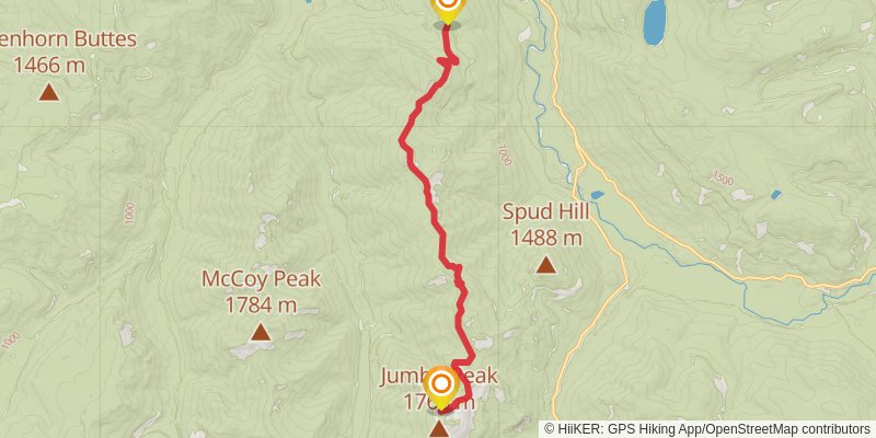 Juniper Ridge - Boundary Trail stage 1 Map