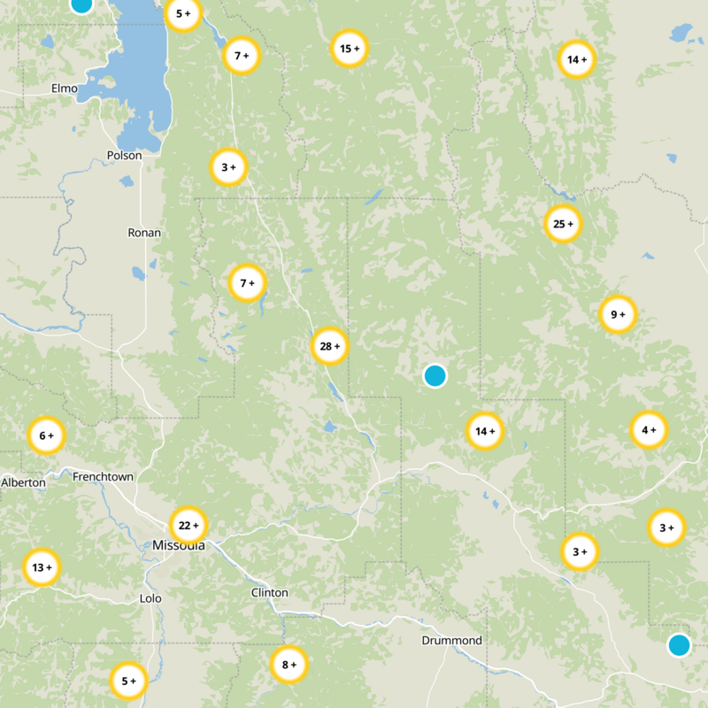 Powell County Static Map
