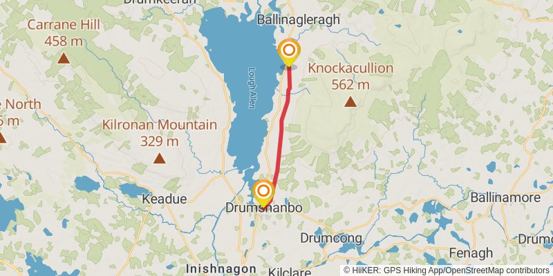 Leitrim Way stage 3 Map