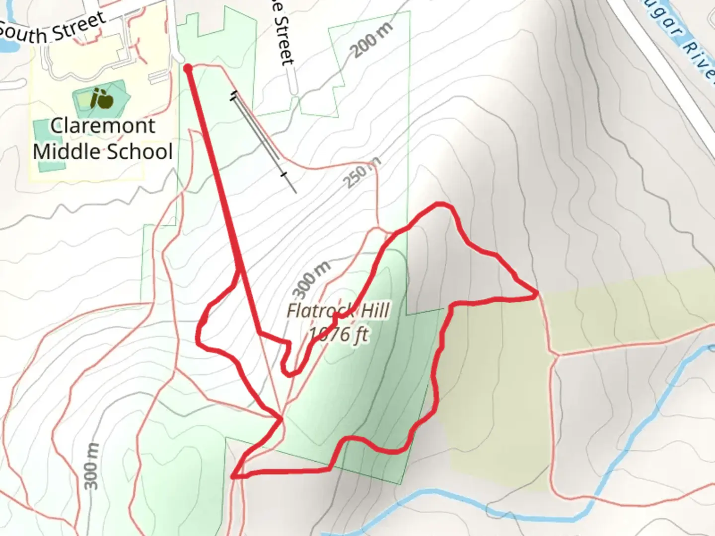 An image depicting the trail Arrowhead Recreation Area Loop Trail and its surrounding area.