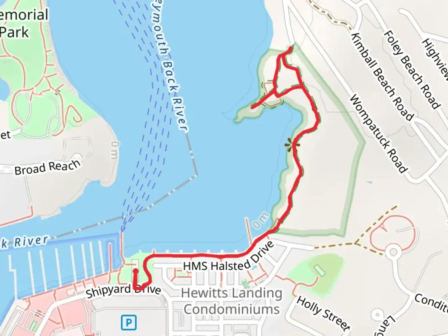 An image depicting the trail Walk along Hewitts Cove and its surrounding area.