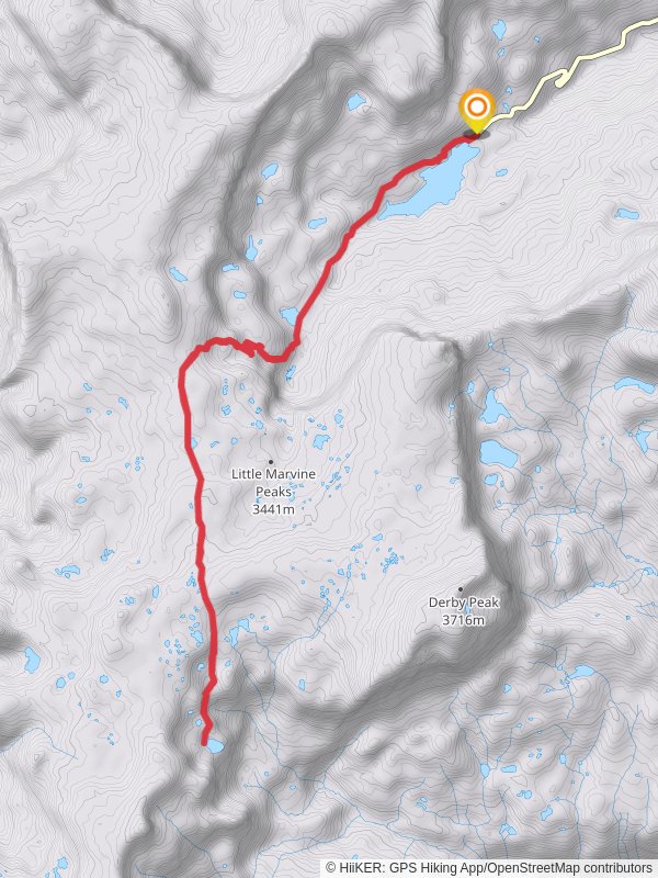 Deer Lake Trail from Stillwater Reservoir