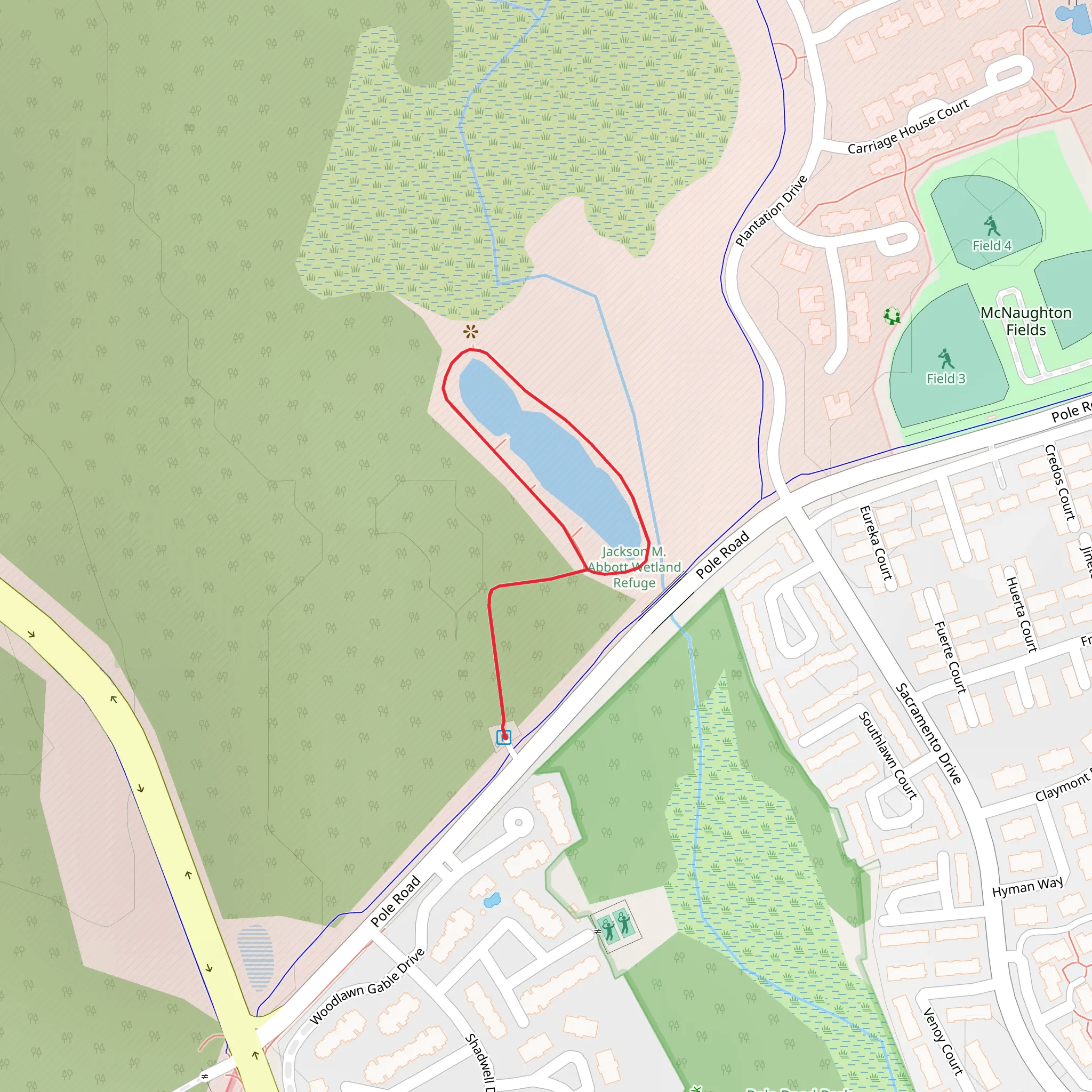 Pole Road Loop mobile static map