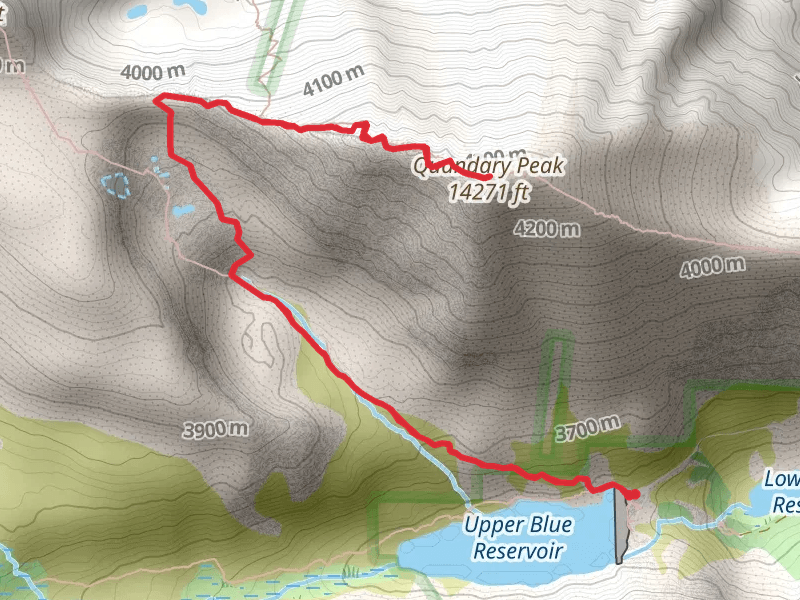 Quandary Peak via Blue Lakes Trail