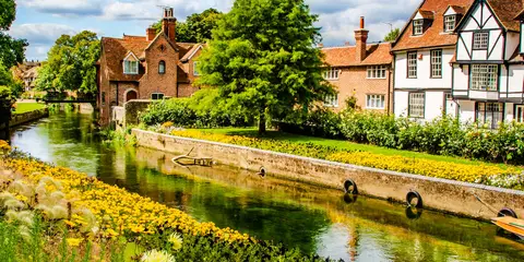 An image depicting the trail Canterbury Middle Ring Trail and its surrounding area.