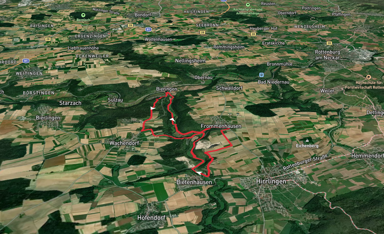 Obere Mühle via Reutteweg