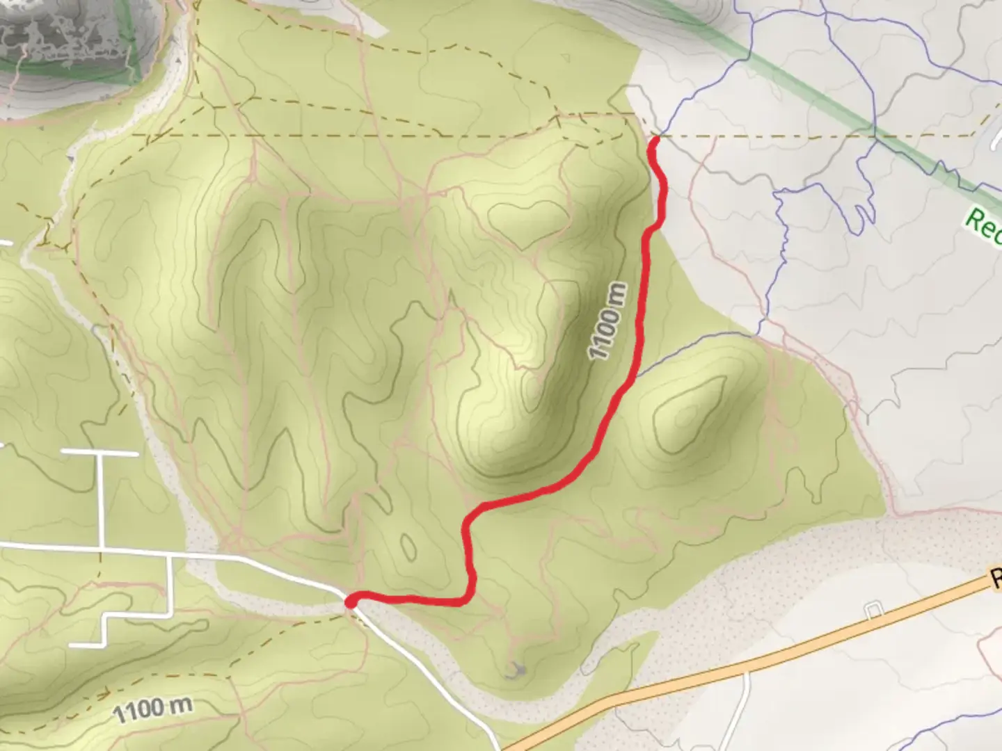 An image depicting the trail East Calico and its surrounding area.
