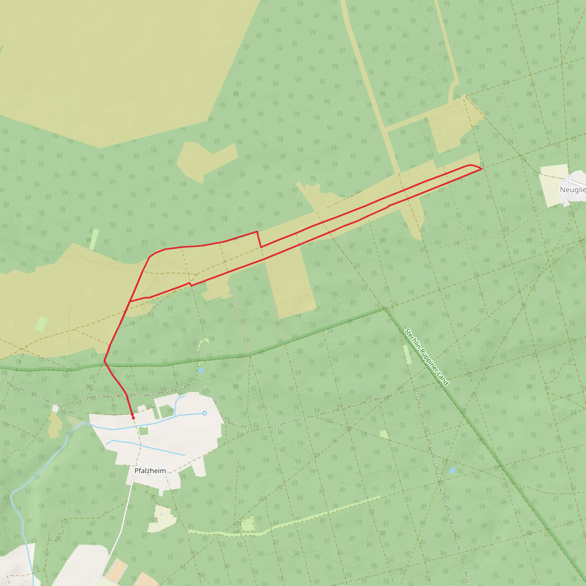 Heinz Sielmann Hugel Loop mobile static map