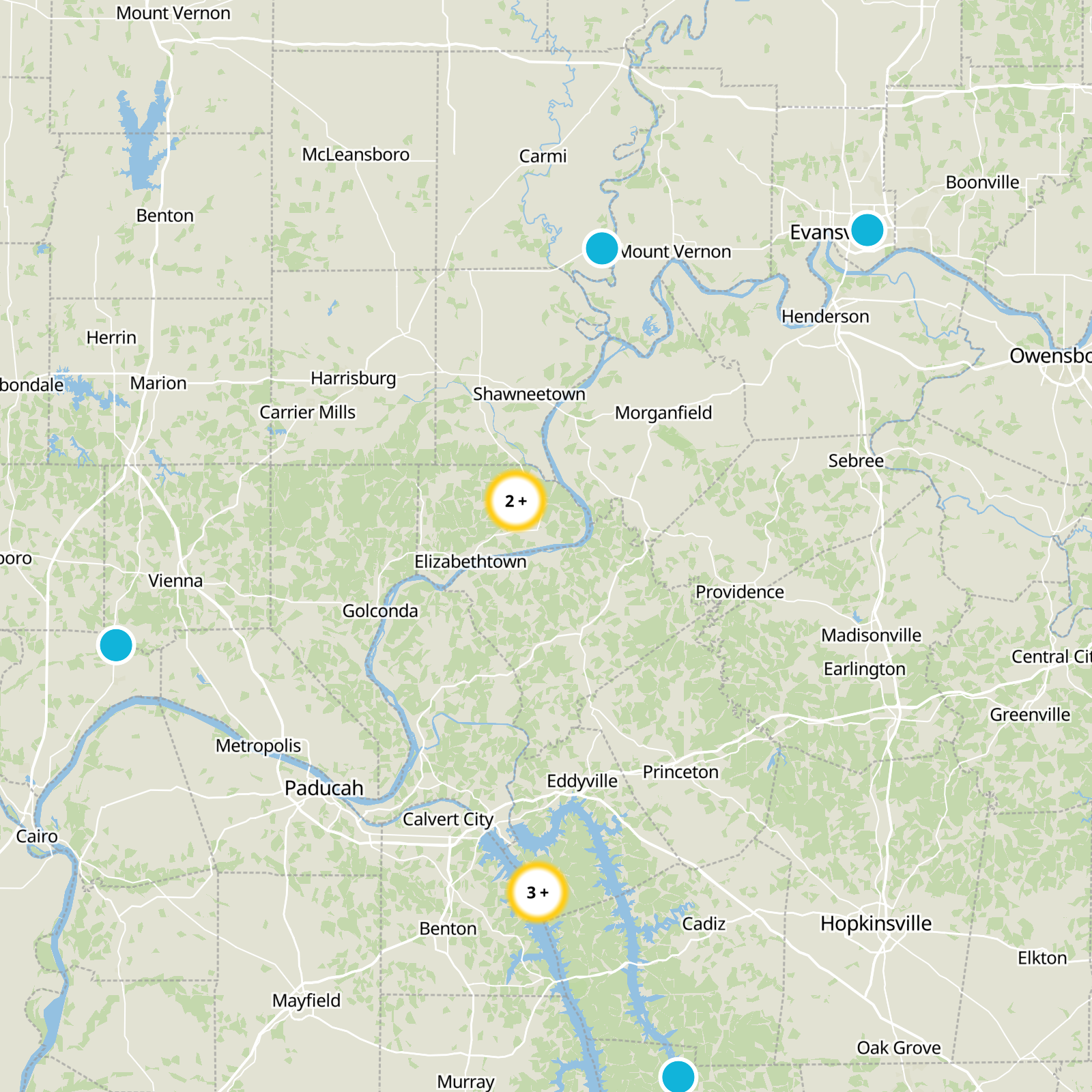 Hardin County Static Map