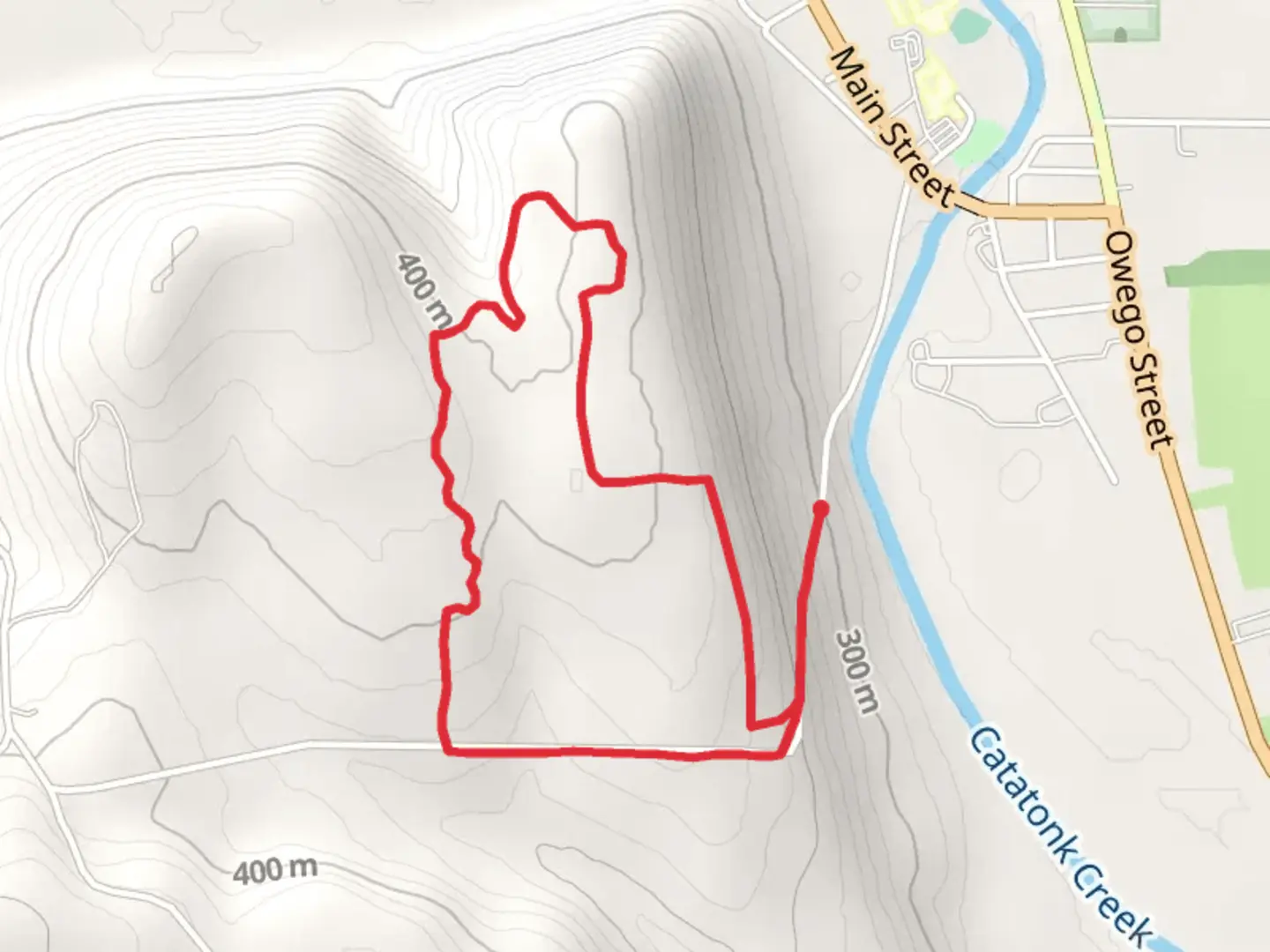 An image depicting the trail Logan Hill Road Loop and its surrounding area.