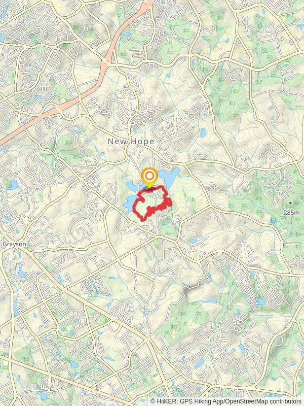 Tribble Mill Park and Chandler Lake Loop