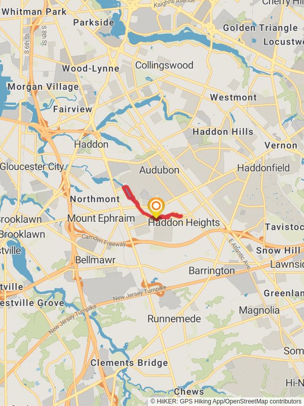 Haddon Lake and South Branch Newton Creek Loop