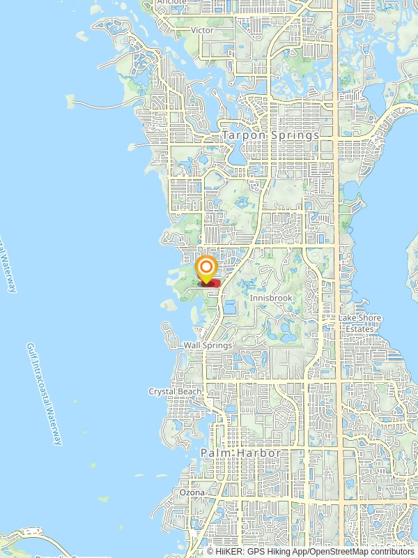 Wall Springs Park Coastal Addition Loop mobile static map