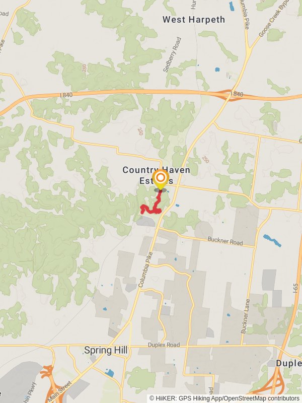 Sarah Benson Park to Heritage Park