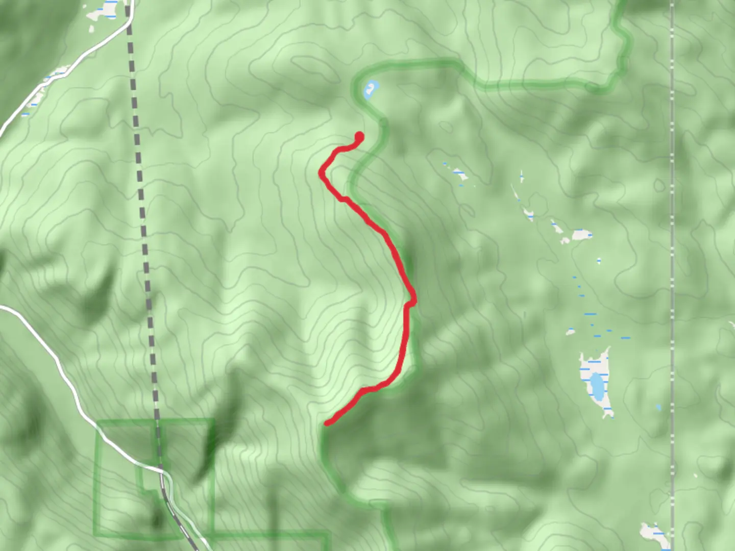 An image depicting the trail Elk Mountain Trail and its surrounding area.