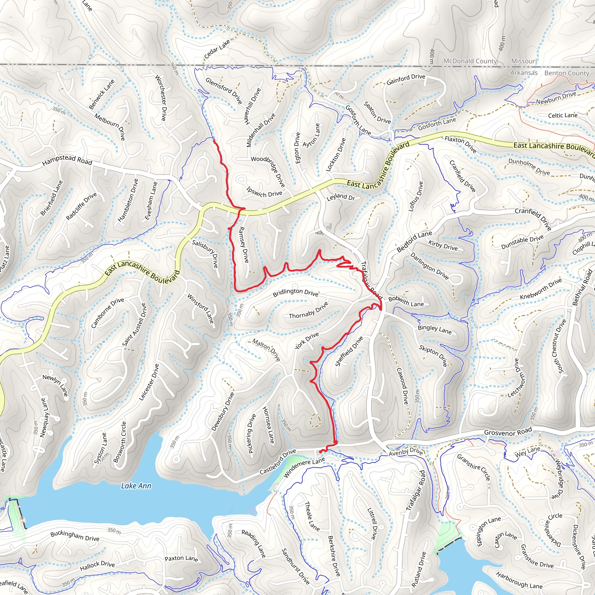 Flo Ride Walk mobile static map