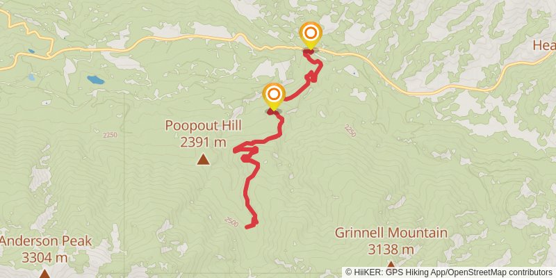 Lost Creek Trail via Santa Ana River Trail stage 2 Map