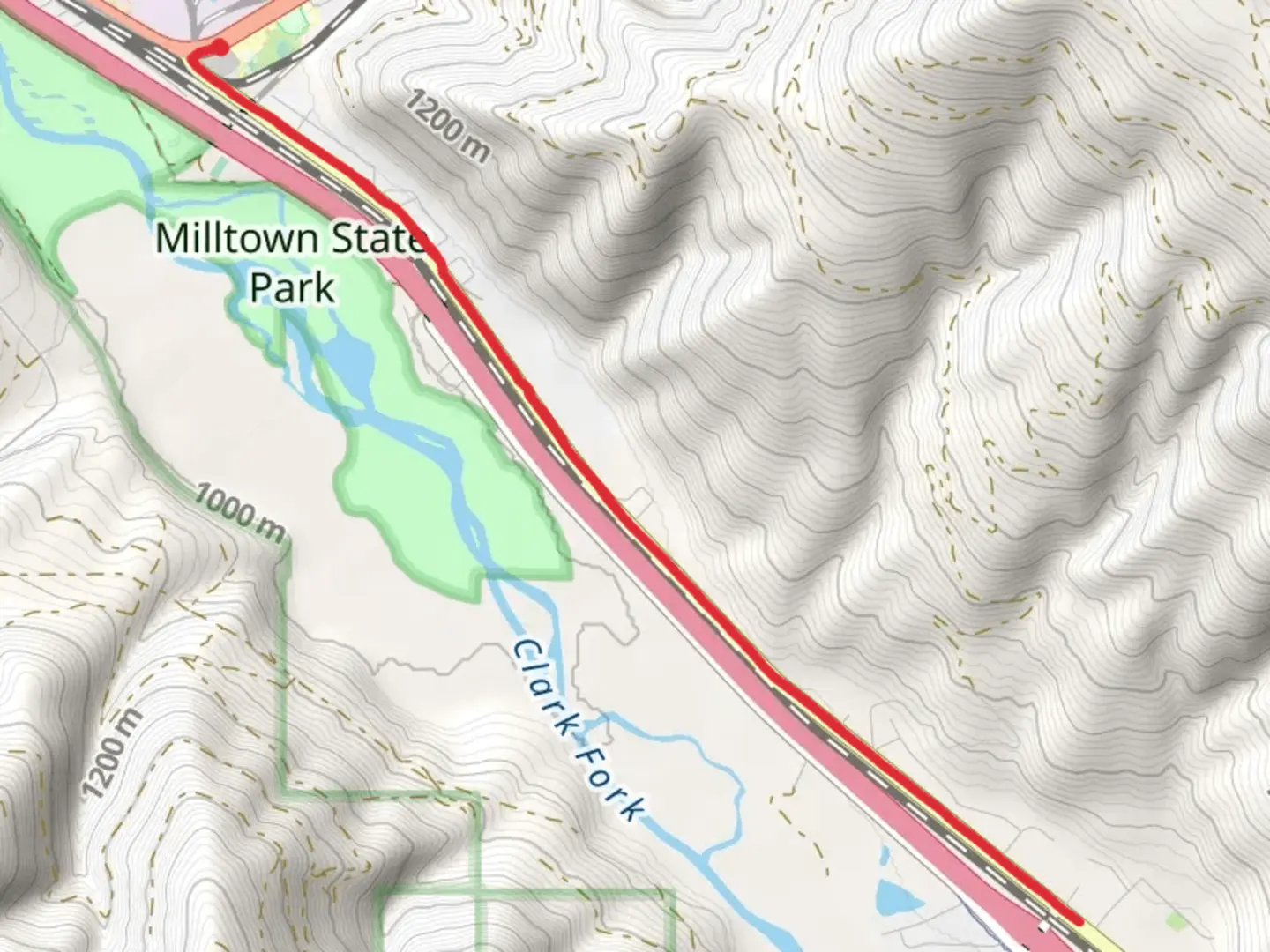 An image depicting the trail Piltzville Trail and its surrounding area.