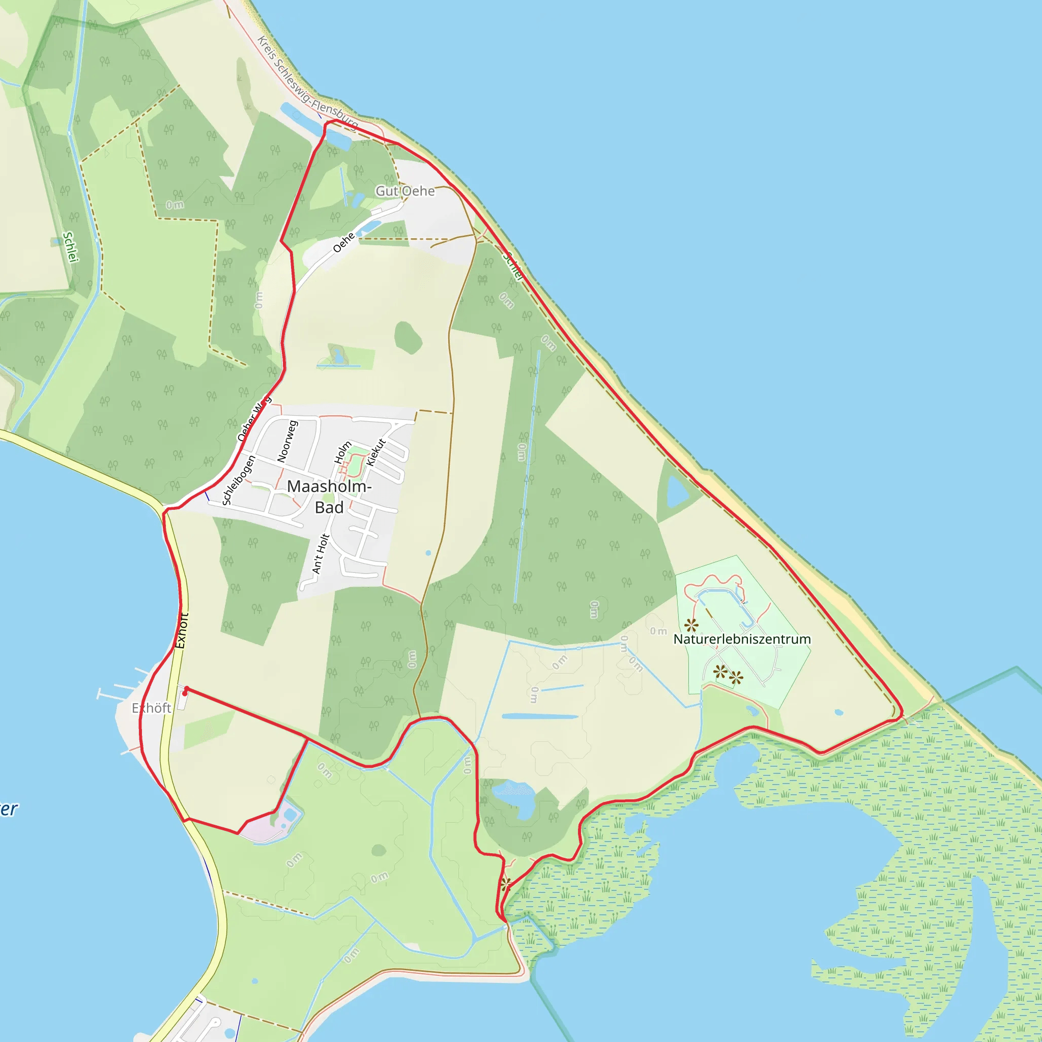 Foerdesteig mobile static map