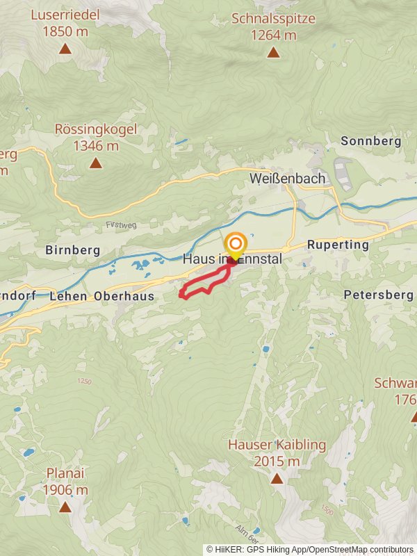 Markt Haus - Kalvarienberg Loop mobile static map