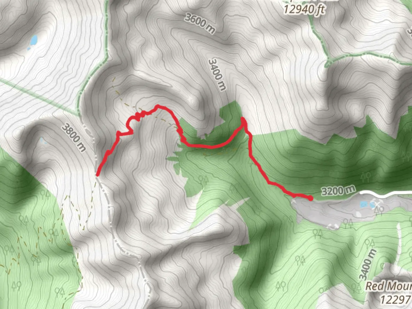An image depicting the trail Jones Pass Trail and its surrounding area.