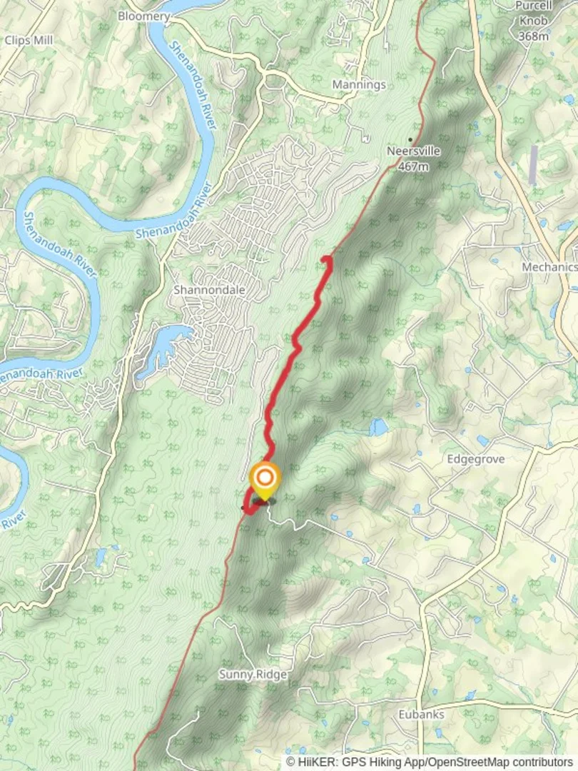 Appalachian Trail from Appalachian Trail Road Loudoun County Virgi