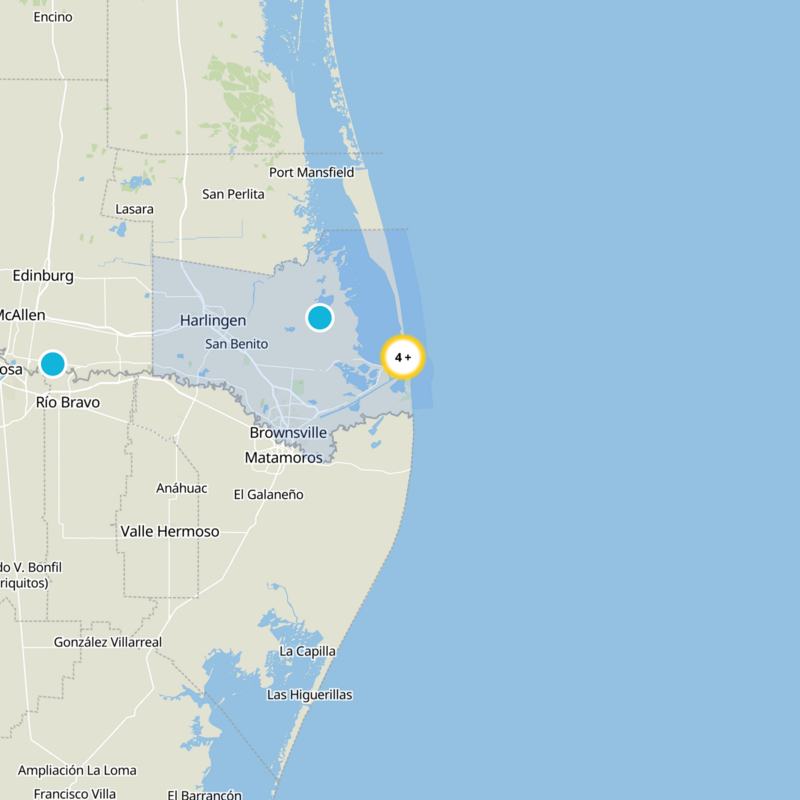 Cameron County Static Map