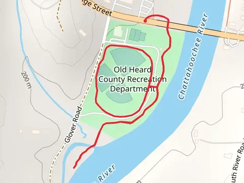 Old Heard County Recreation Department Out and Back