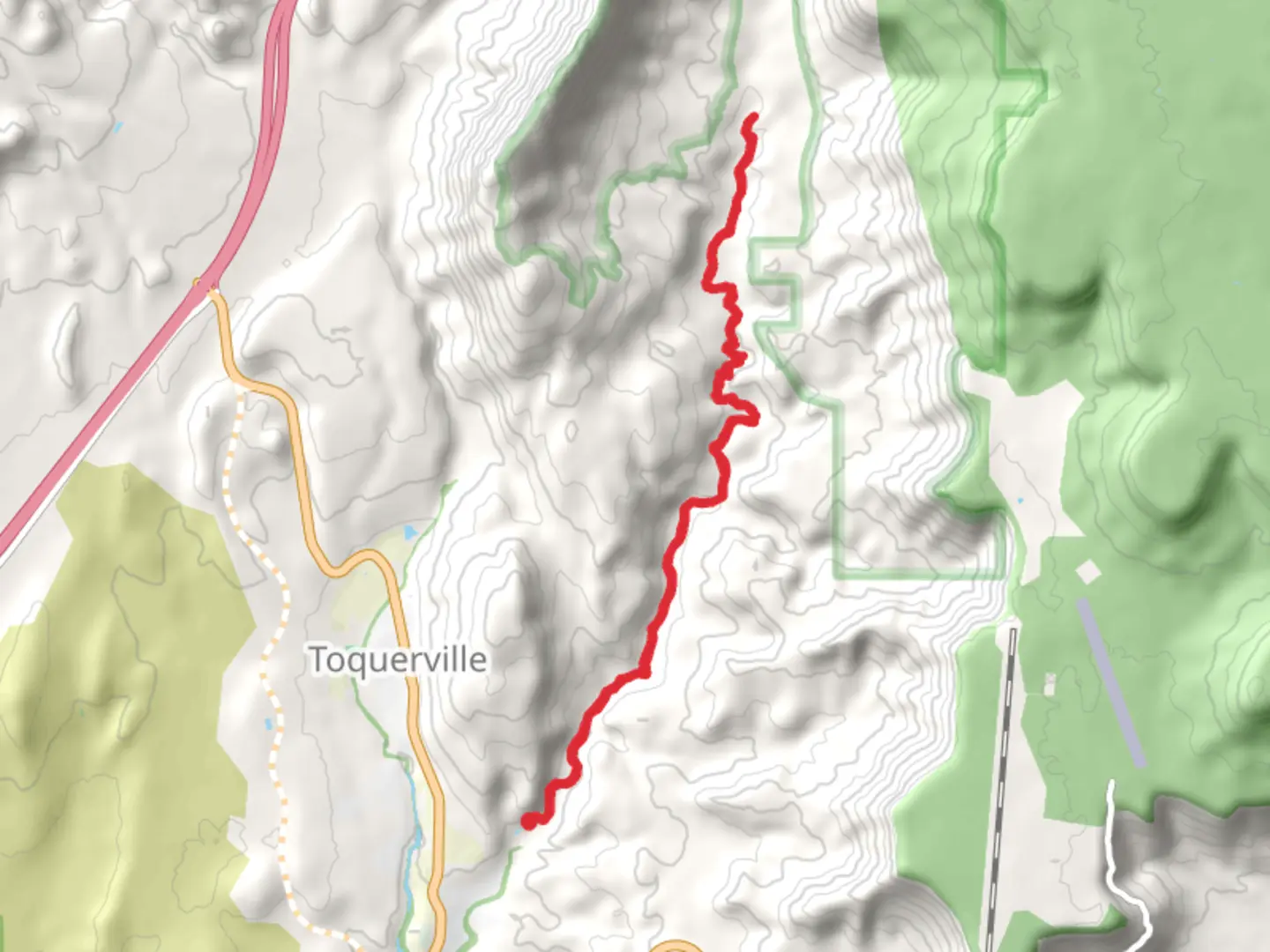 An image depicting the trail La Verkin Creek and its surrounding area.