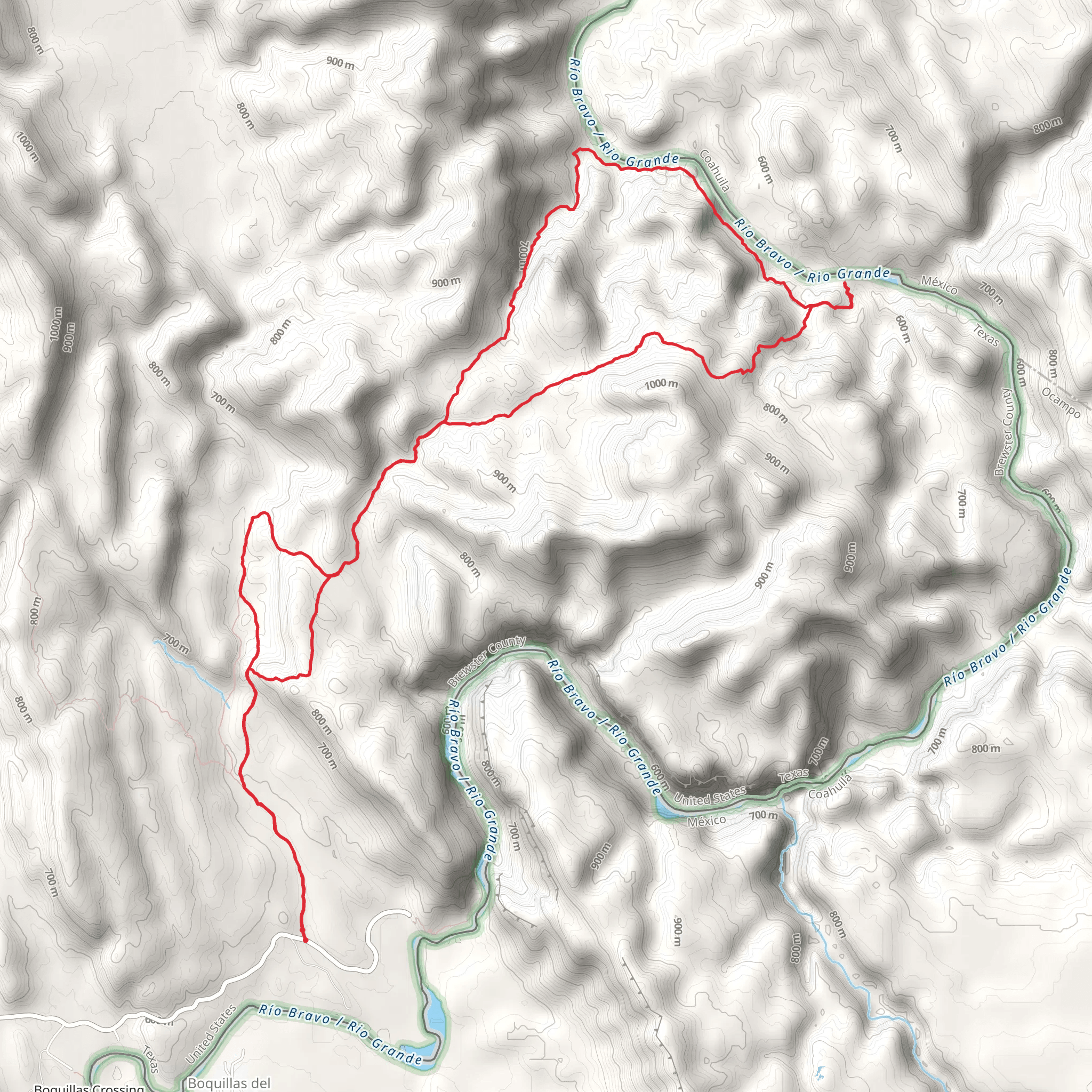 Marufo Vega Trail mobile static map