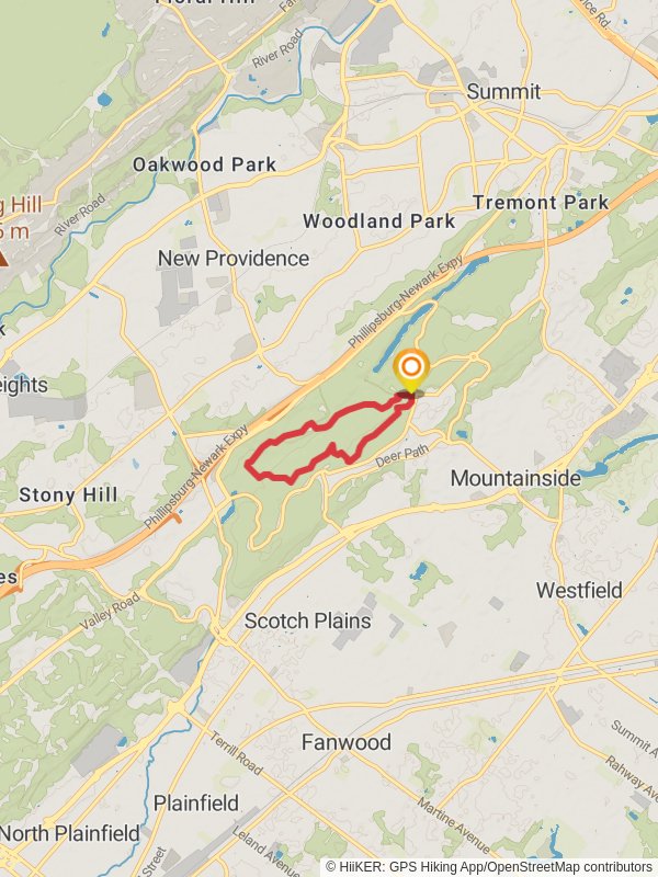 Purple Loop Trail via Blue Brook