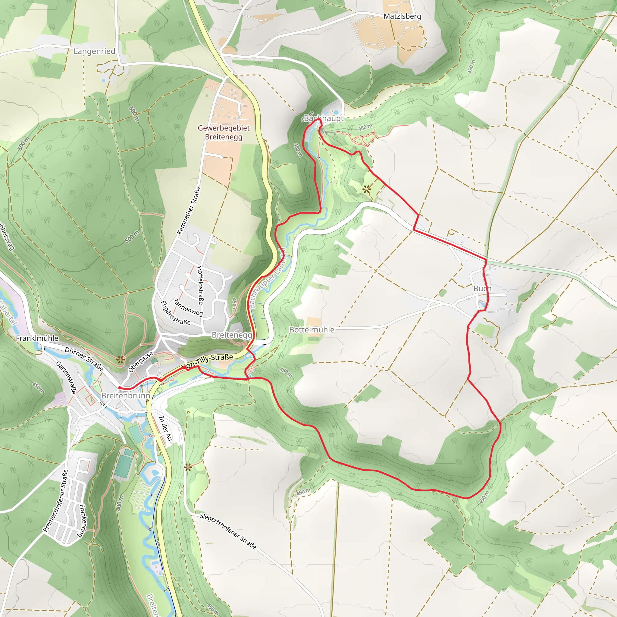 Rosenweg mobile static map