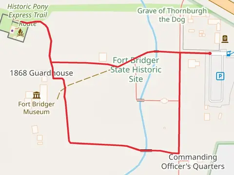 Fort Bridger State Historic Site Loop