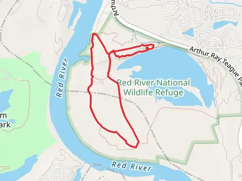 Lake Caroline West Loop