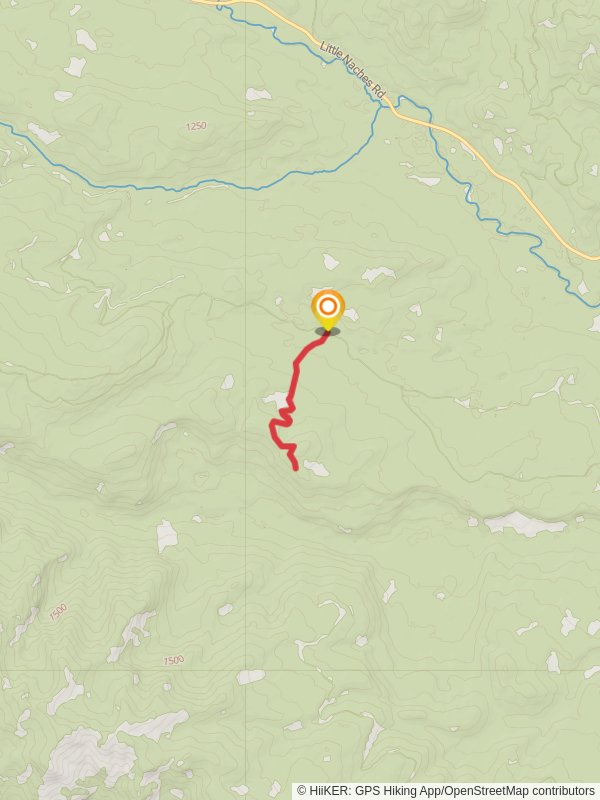 Sand Creek Cutoff Trail mobile static map